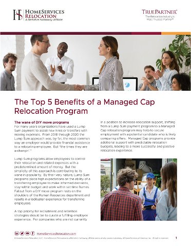 The Top 5 Benefits of a Managed Cap Program