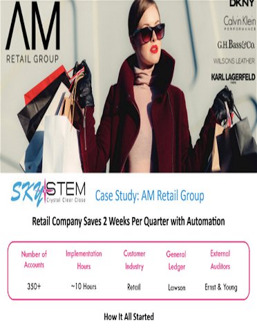 AM Retail Group Case Study