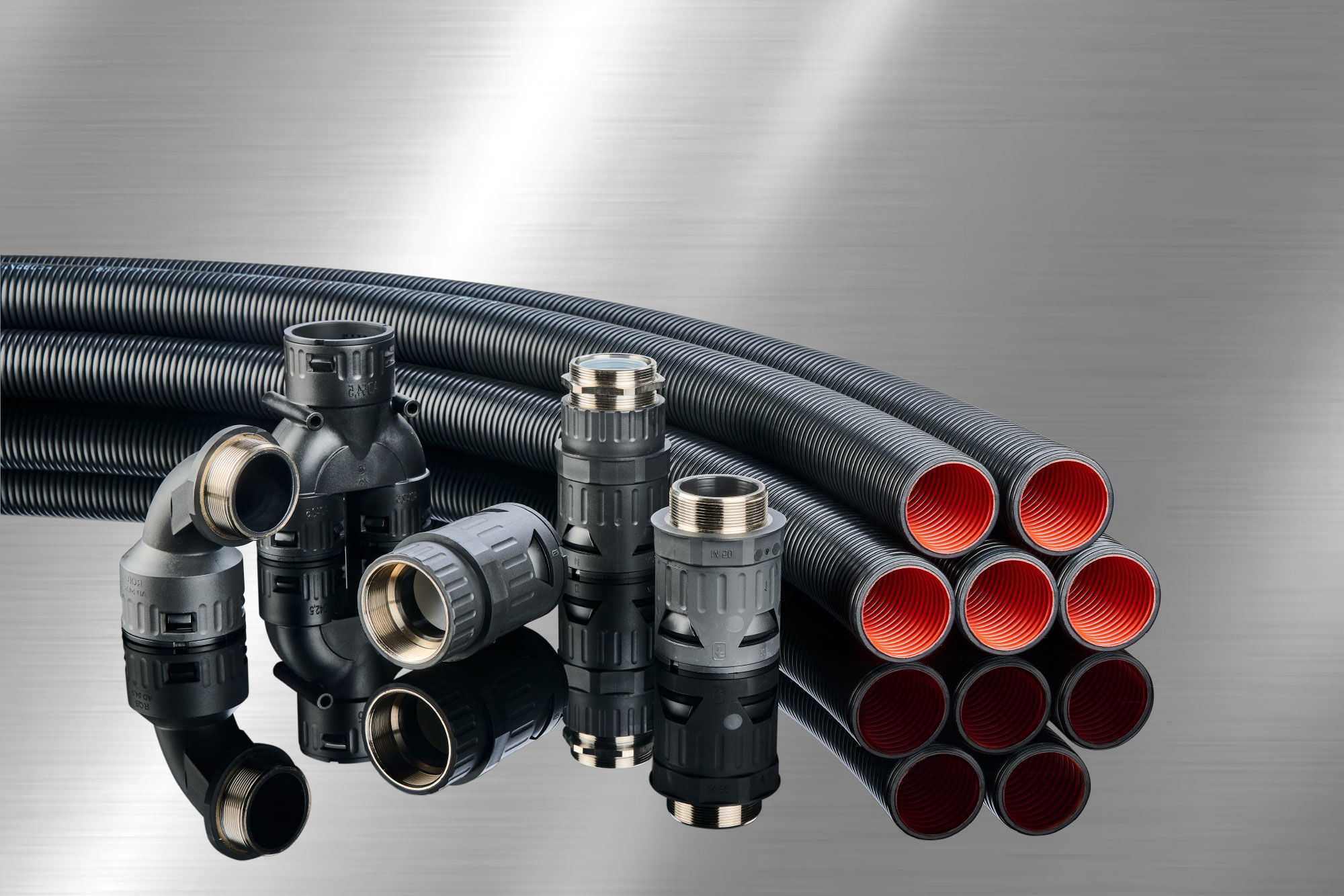 Plastic Corrugated Nylon & Spiral PVC Conduits