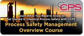 Online Course: CCPS’ Process Safety Management Overview