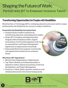 BIT Apprenticeship Host Program