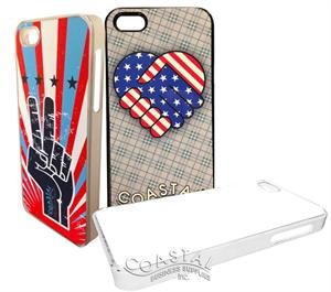Plastic American-Made iPhone 5 Sublimation Case w/ Premium Metal Insert