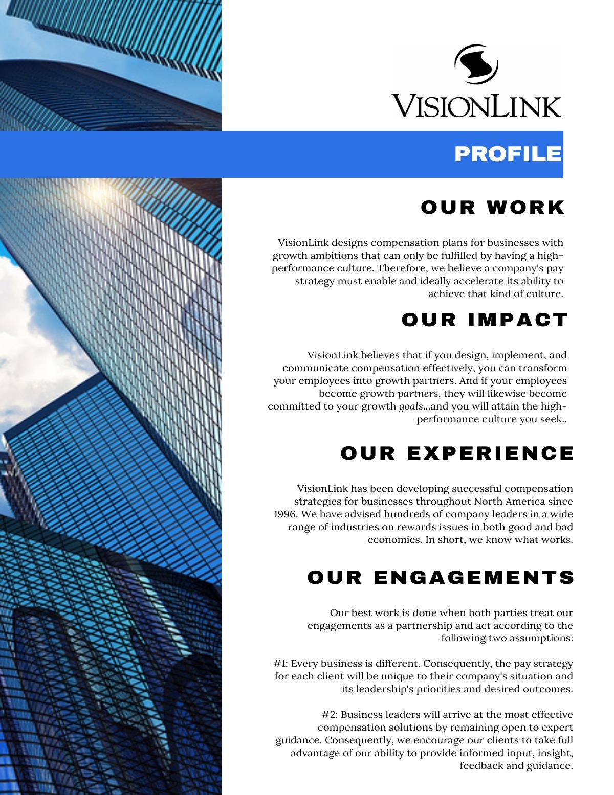 VisionLink Profile