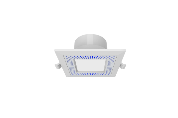 SilentAire 4″ UVC Square Direct Mount