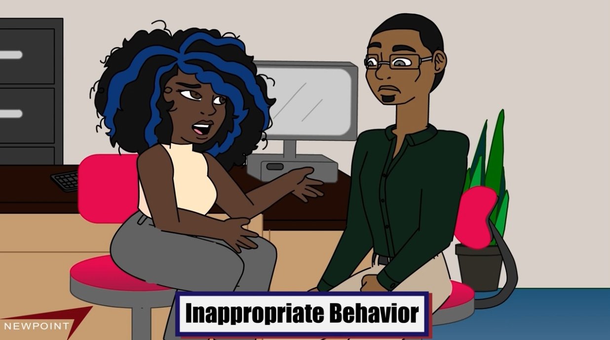 Teachable Moments are short, engaging, informative animations on Workplace Harassment