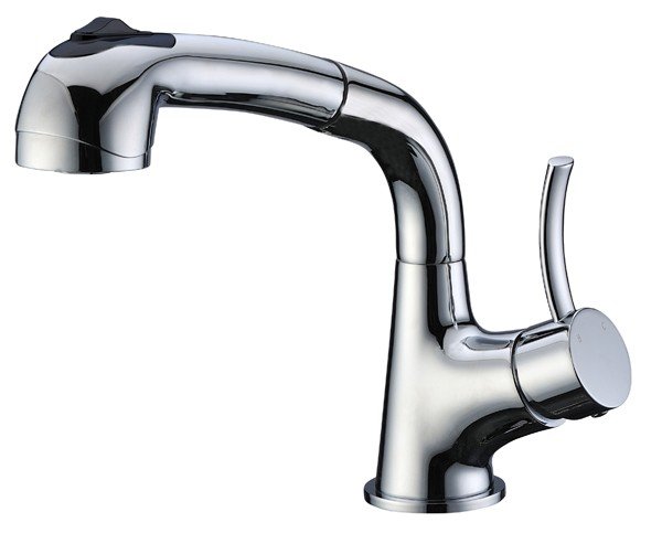 Single Lever Pull Out Spray Kitchen Sink Faucet - AB50 3702C