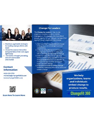 ChangeFit 360 Change For Leaders Info Sheet