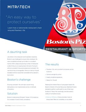 "An Easy Way to Protect Ourselves" | Boston's Pizza