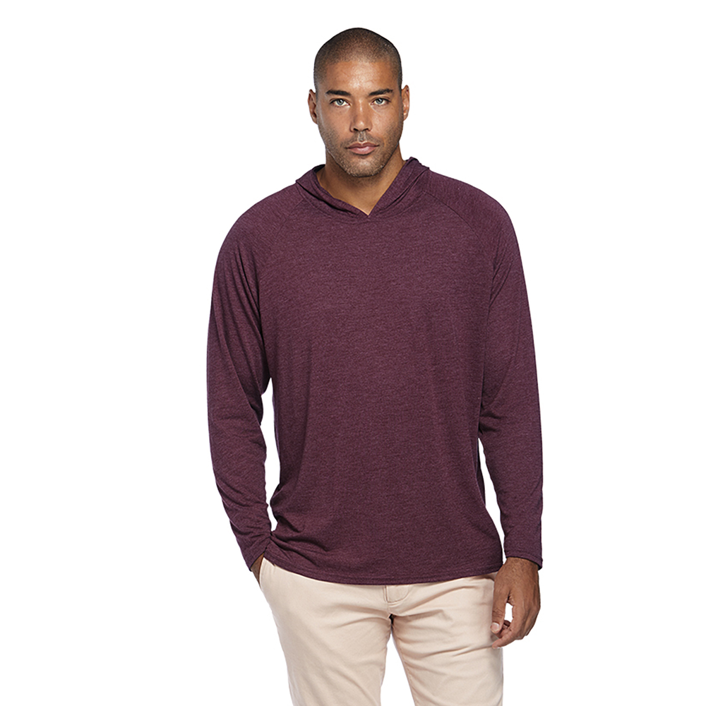 Delta Platinum Adult Tri-Blend Raglan Hoodie
