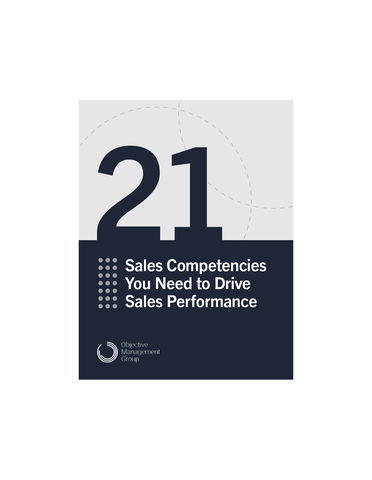 The 21 Core Sales Competencies that Predict Success 