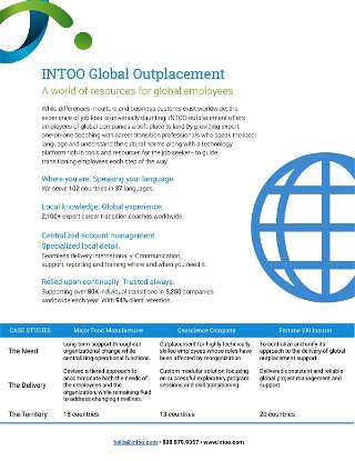 INTOO - Global Outplacement Overview