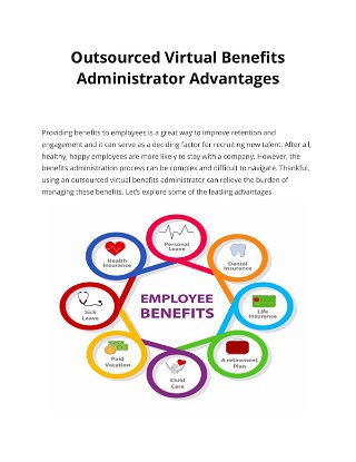 Outsourced Virtual Benefits  Administrator Advantages