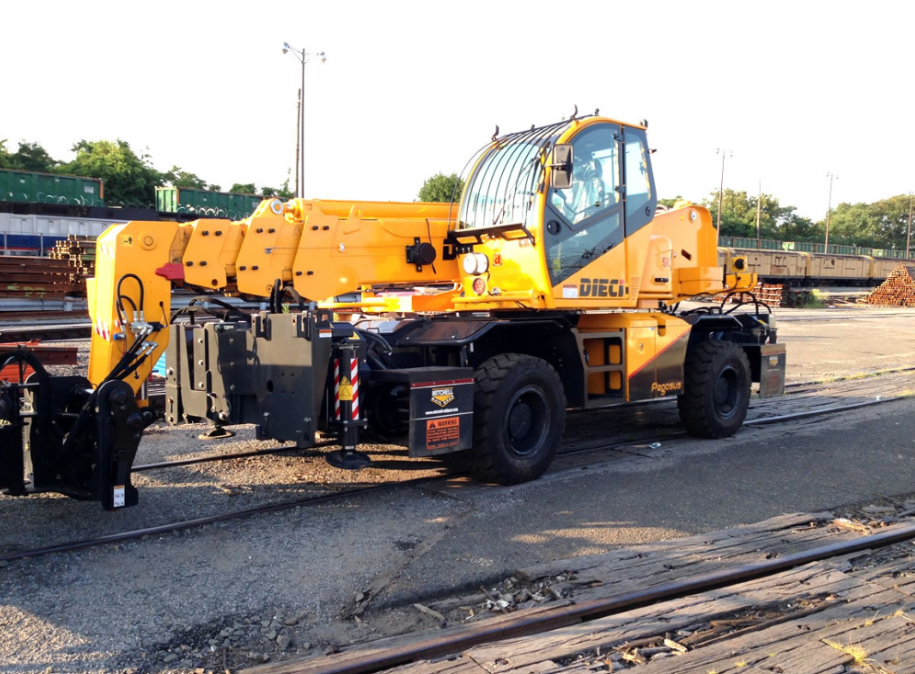 Dieci Pegasus 360 Telehandler - Rail Gear Systems