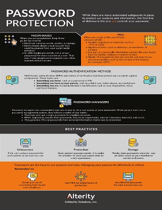 Cybersecurity Password Protection Handout