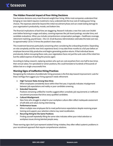 How to Avoid Hiring Bad Employees?