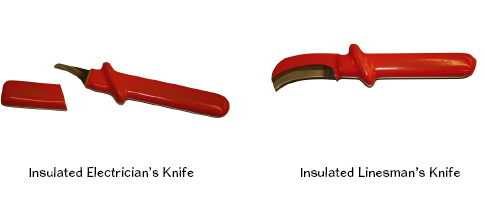 Insulated Electrician’s and Linesman’s Knives