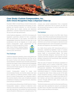Case Study - Safer Choice Recognition Helps a Degreaser Clean Up
