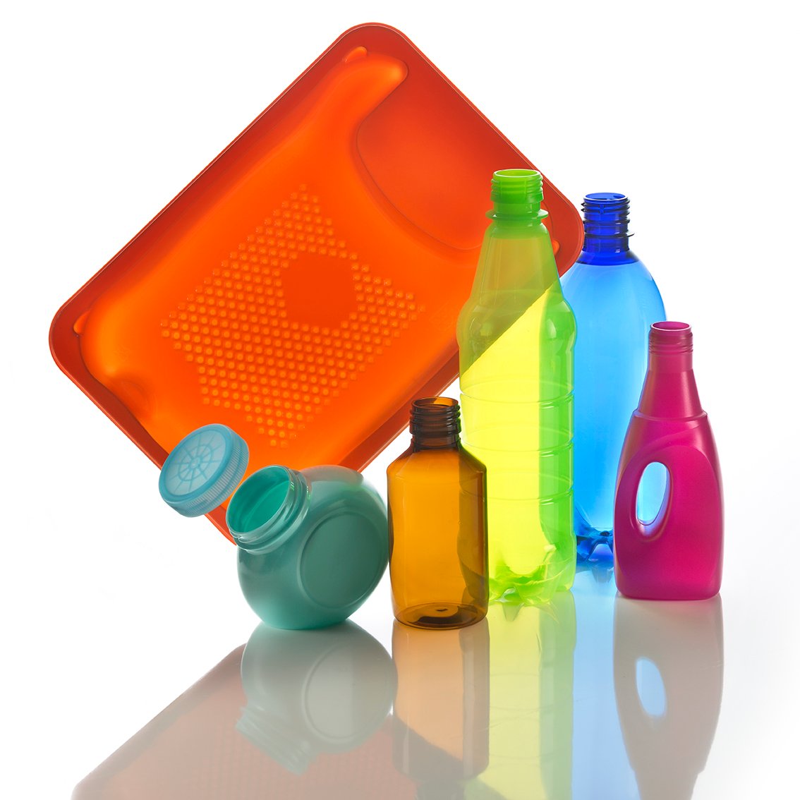 Liquid colours for plastic packaging