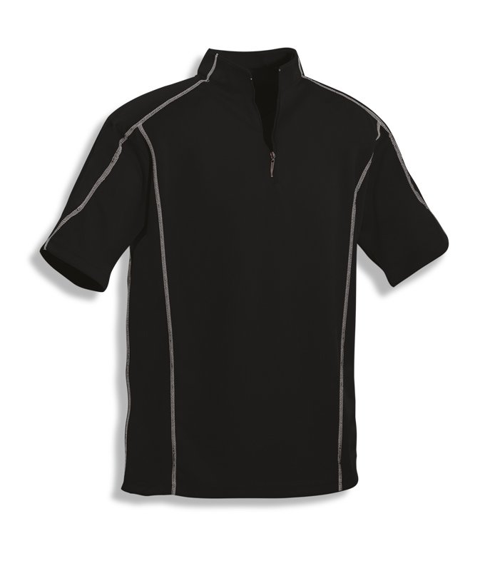 Delta Short-sleeve 1/4 zip shirt