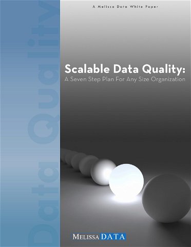 Scalable Data Quality: A Seven Step Plan for Any Organization