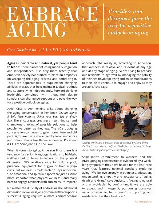 Embrace Aging: Providers and designers pave the way for a positive outlook on aging