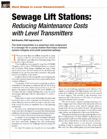 Sewage Lift Stations - Reducing Maintenance Costs