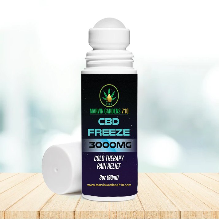 CBD FREEZE 3000 MG Roll On - Cold Therapy Pain Relief