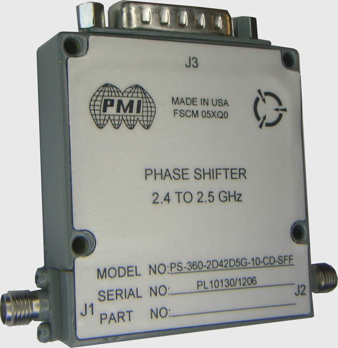 2.4GHz to 2.5GHz, Digital, Solid-State Phase Shifter