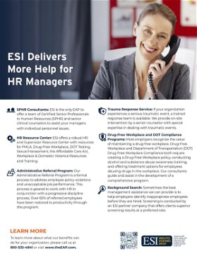 ESI Delivers More Help for HR Managers 