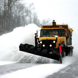 Working Safely With Snow Plows and Other Snow Removal Vehicles