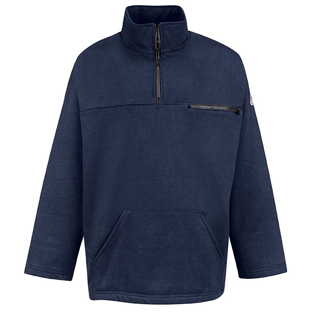 1/4 Zip-Front Fleece Sweatshirt