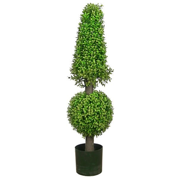 Artificial Boxwood Cone and Ball