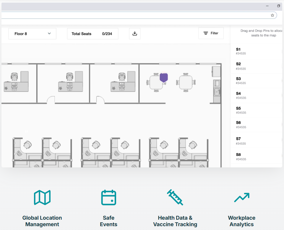 Workplace Management & Hotdesking from Sequoia Workplace™
