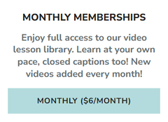 Monthly Memberships