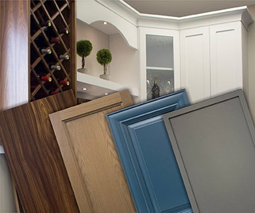 Wood Cabinet Doors & Components