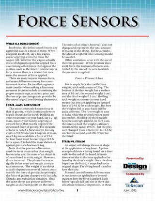Basics of Force Sensors Study Guide
