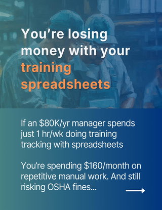 E-book: How you’re losing money with your training spreadsheets