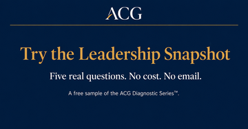 ACG Leadership Snapshot