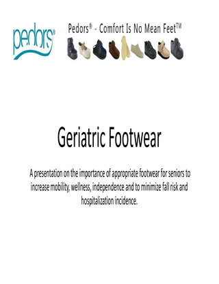 Geriatric Footwear