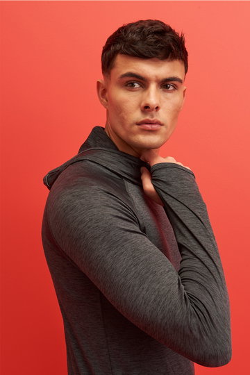 Mens Cool Cowl Neck