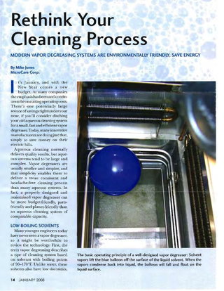 Rethink Your Cleaning Process