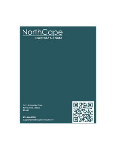 NorthCape Contract/Trade Warranty