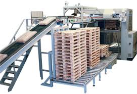 Palletizers for bags and boxes