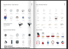 Alarm Systems Wireless Siren Strobe | Focus Alarm Device