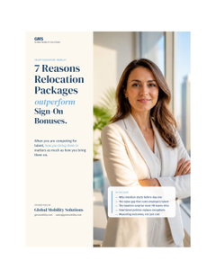 7 Reasons Relocation Packages Outperform Sign-On Bonuses When Competing for Talent