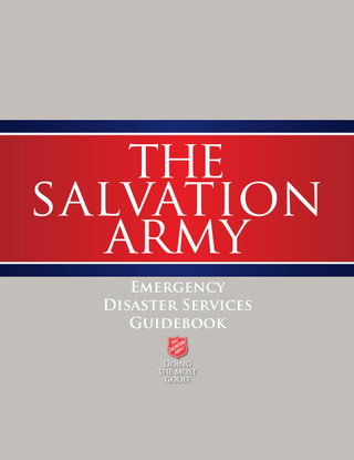 Emergency Disaster Services Guidebook