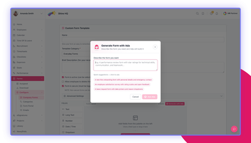 Custom HR Forms