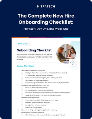 The Complete New Hire Onboarding Checklist: Pre-Start, Day One, and Week One