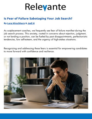 Is fear of failure quietly sabotaging your job search?