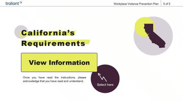 California Workplace Violence Training